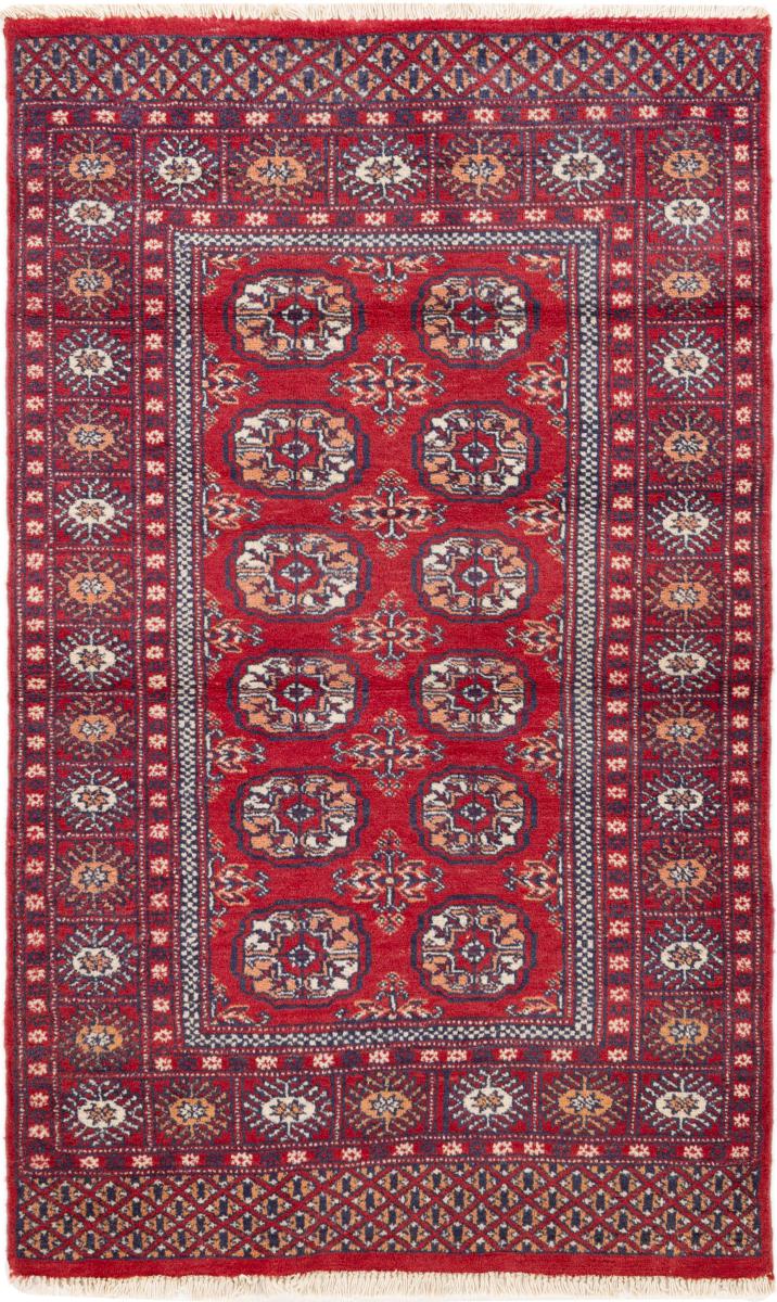 Pakistanischer Teppich Pakistan Bukhara 3ply Alt 150x90 150x90, Perserteppich Handgeknüpft