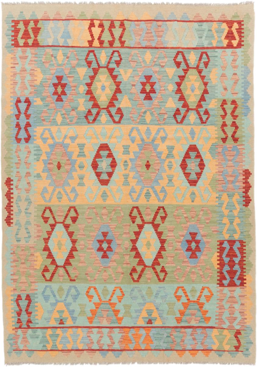 Afgán szőnyeg Kilim Afgán 242x174 242x174, Perzsa szőnyeg szőttesek