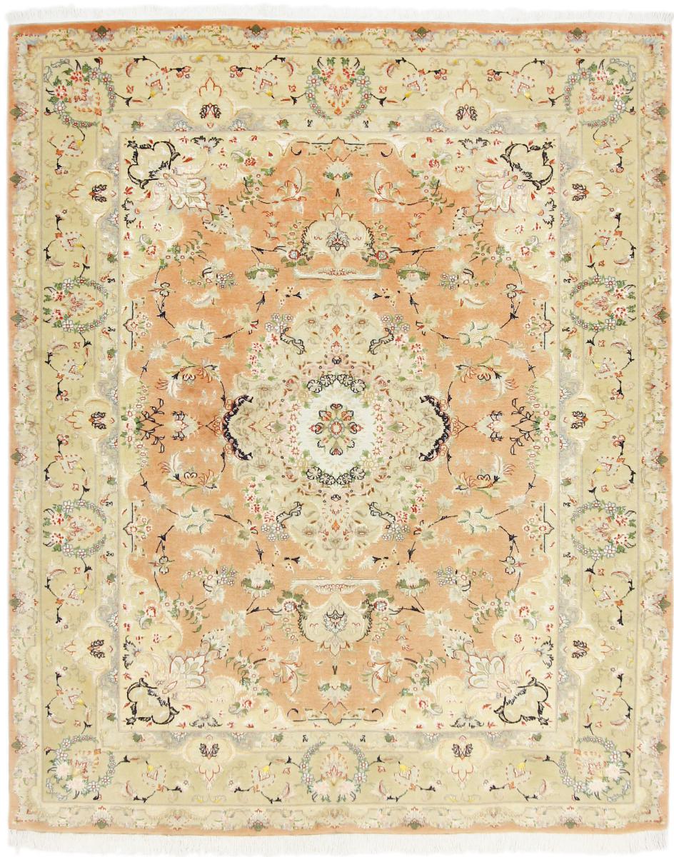 Tapete persa Tabriz 187x154 187x154, Tapete persa Atado à mão