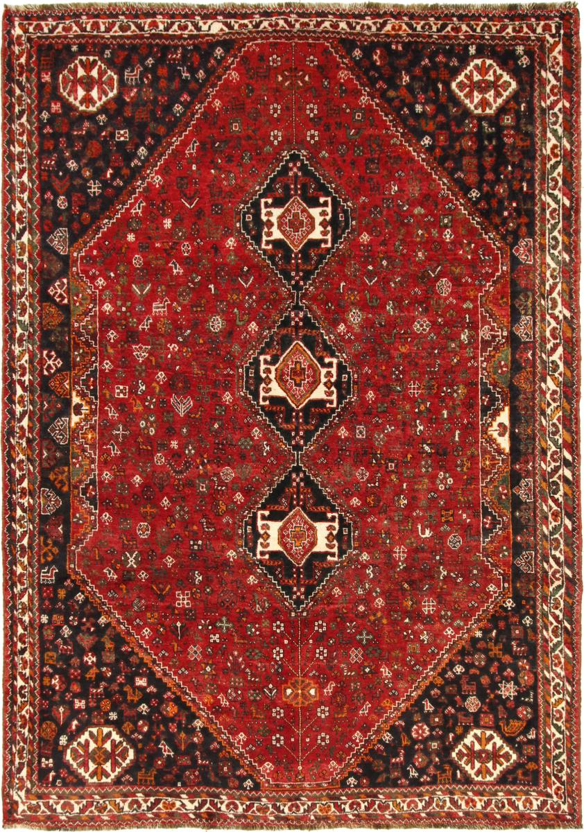 Persialainen matto Ghashghai 326x224 326x224, Persialainen matto Solmittu käsin