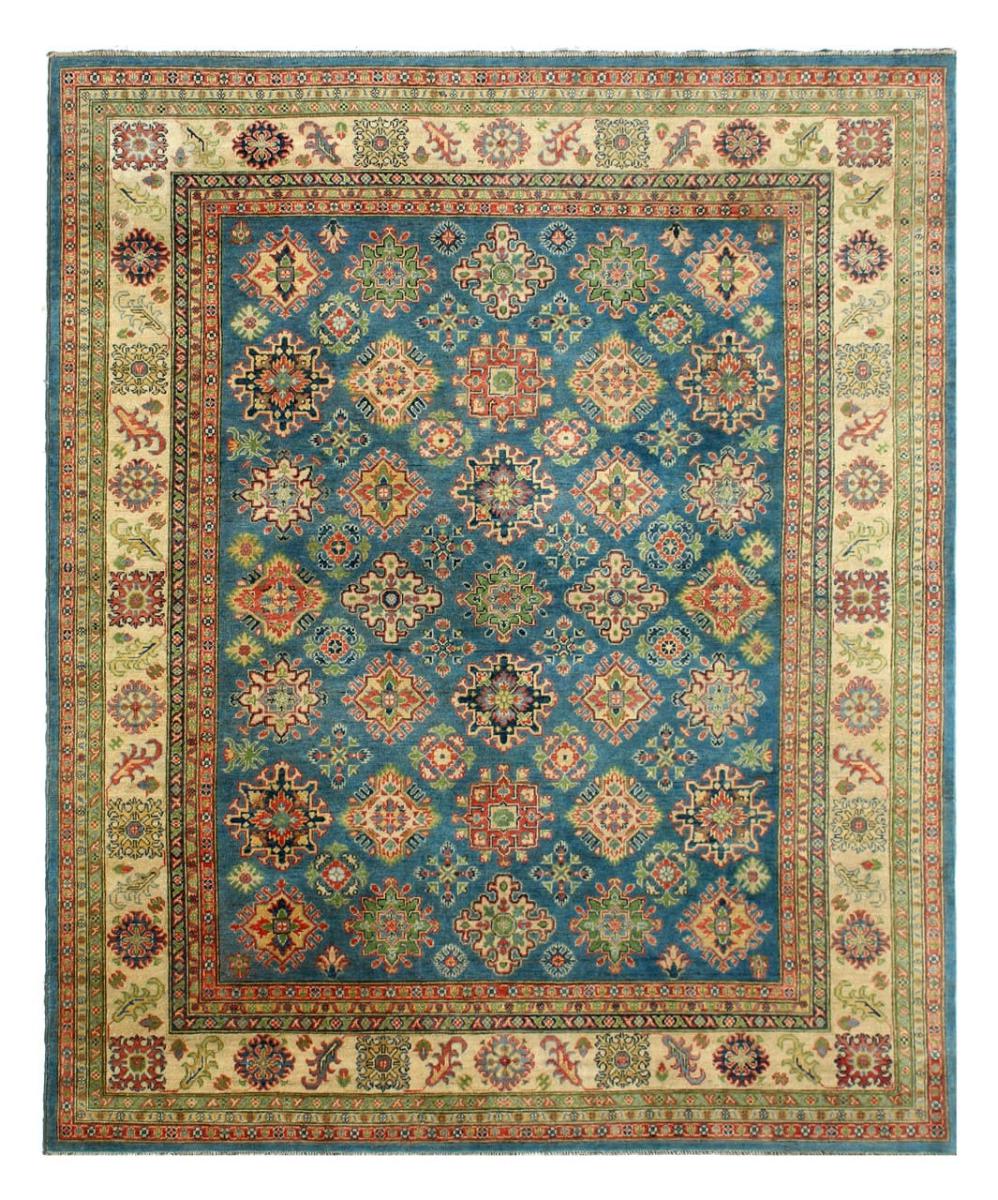 Afghan rug Kazak Ghazni 298x244 298x244, Persian Rug Knotted by hand