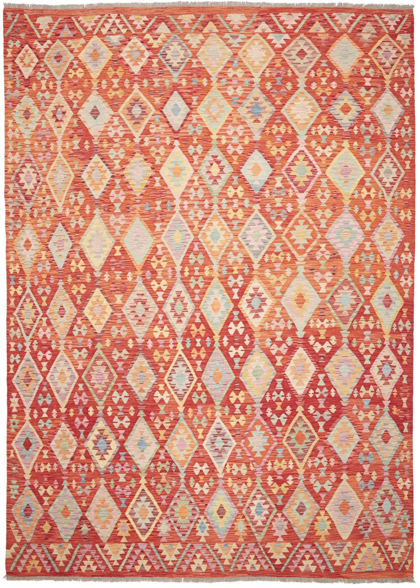 Alfombra afgana Kilim Afghan 358x256 358x256, Alfombra persa Tejido a mano