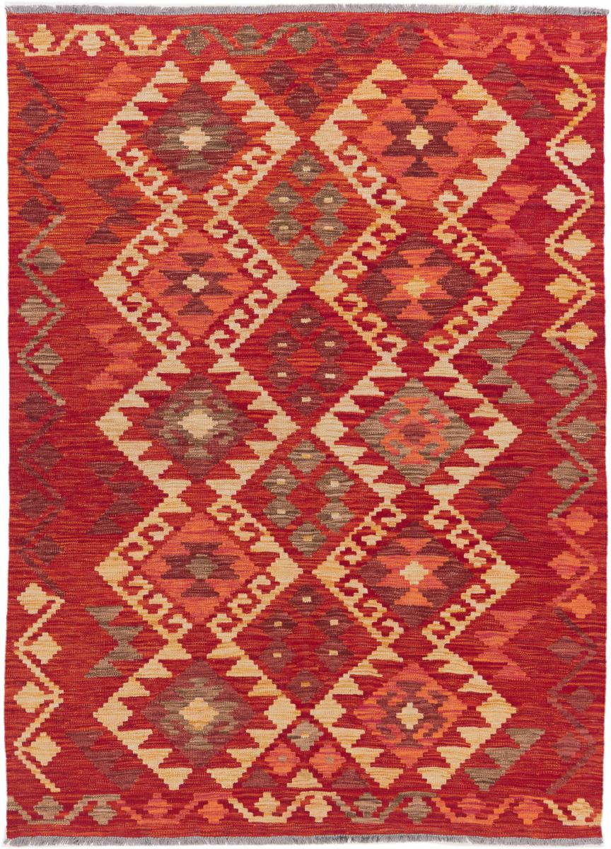 Afghanischer Teppich Kelim Afghan Heritage 174x129 174x129, Perserteppich Handgewebt