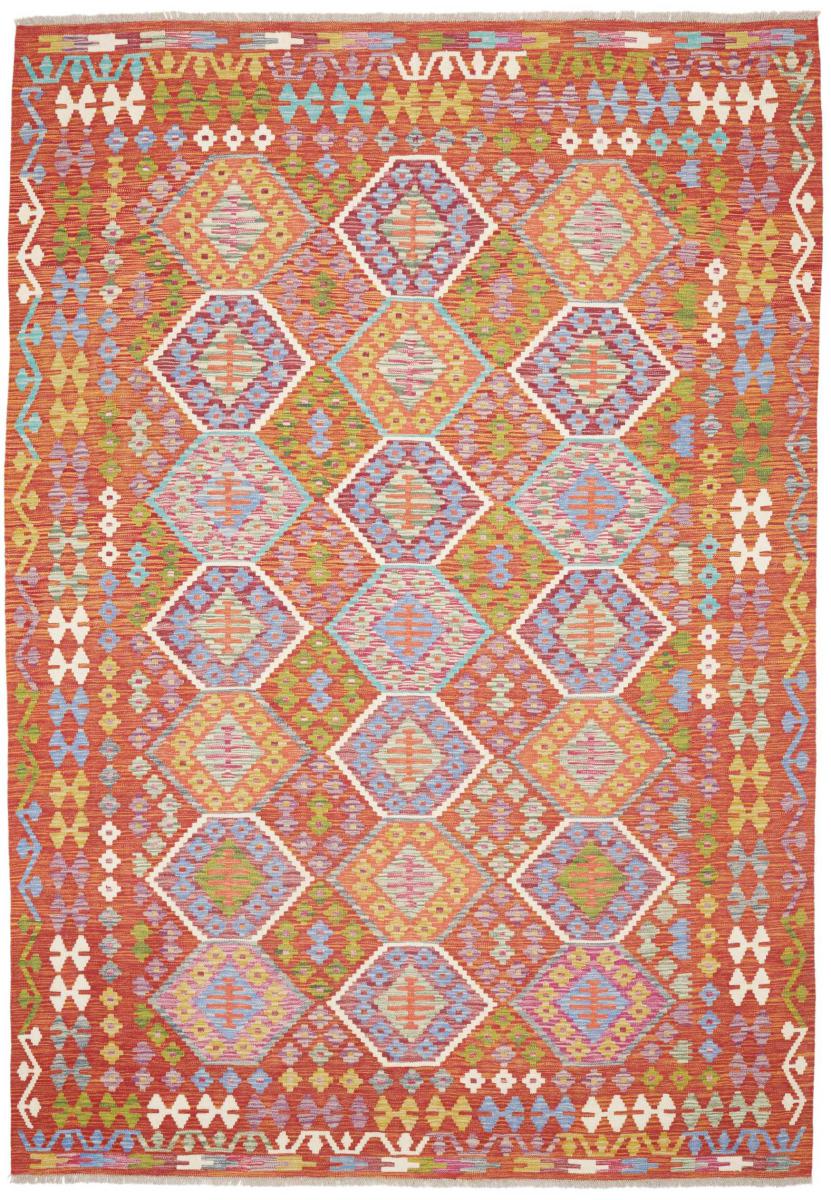 Afganistanilainen matto Kelim Afghan 298x205 298x205, Persialainen matto Käsinkudottu