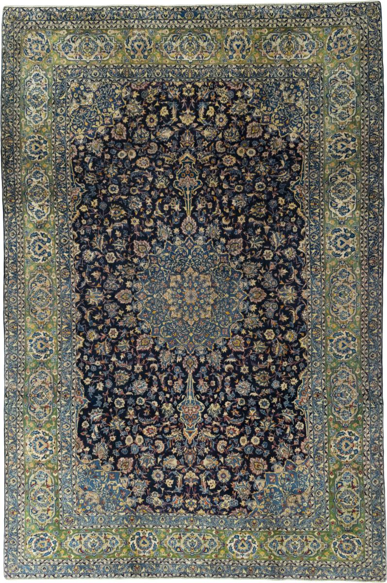 Persian Rug Keshan 367x244 367x244, Persian Rug Knotted by hand