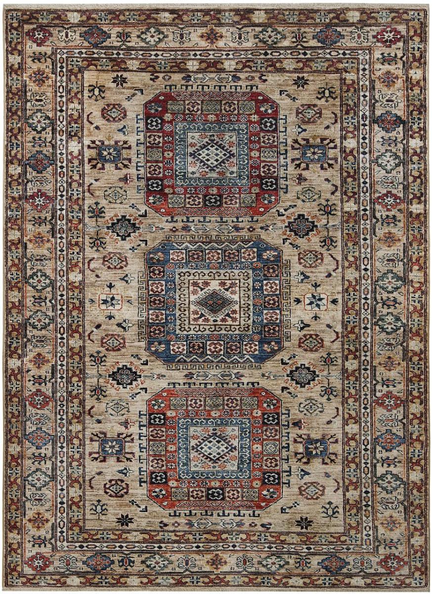 Pakistanilainen matto Kazak Ghazni 240x176 240x176, Persialainen matto Solmittu käsin