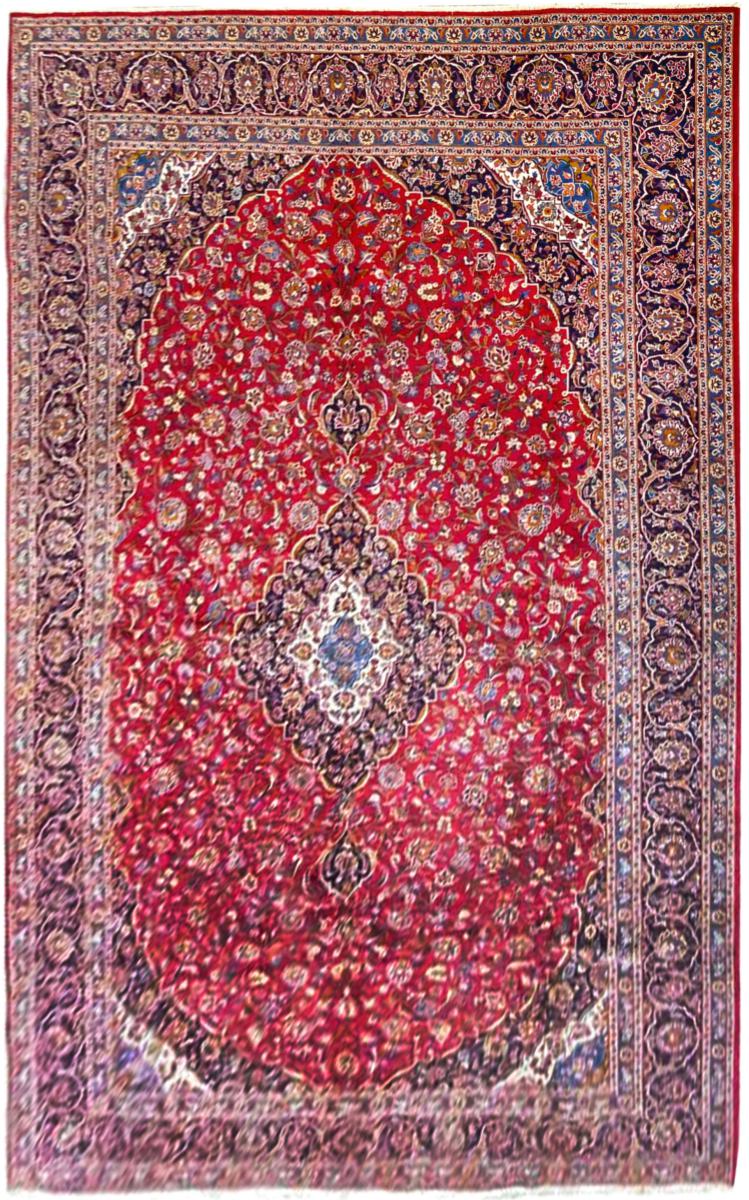 Tapete persa Keshan 691x400 691x400, Tapete persa Atado à mão