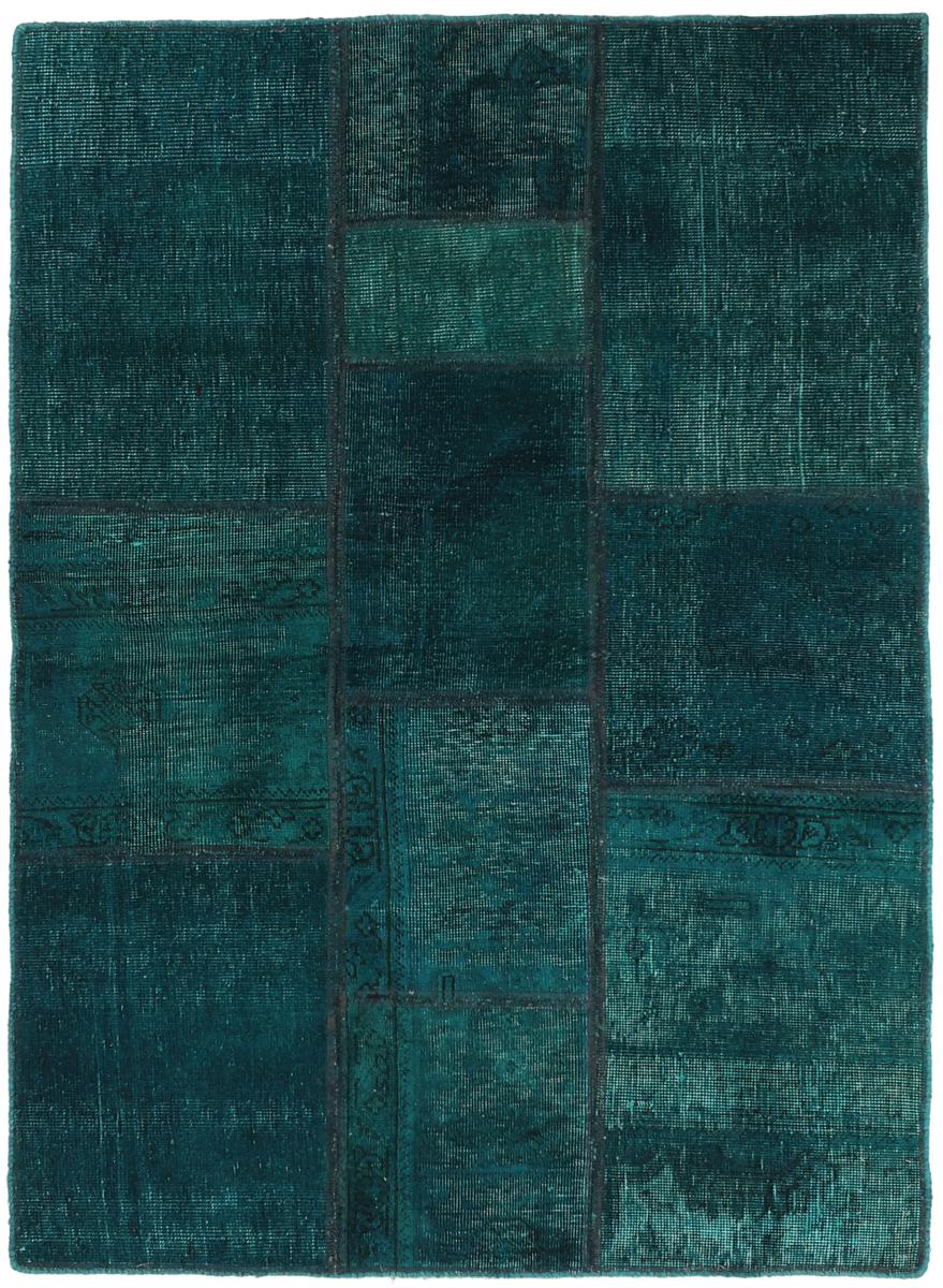 Alfombra persa Patchwork 156x107 156x107, Alfombra persa Anudado a mano