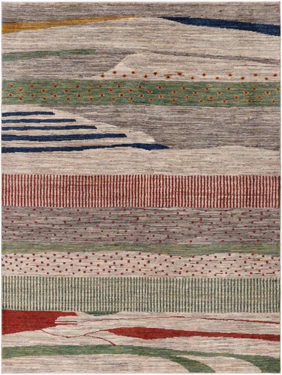 Tapis persan Persan Gabbeh Loribaft 205x152 205x152, Tapis persan Noué à la main