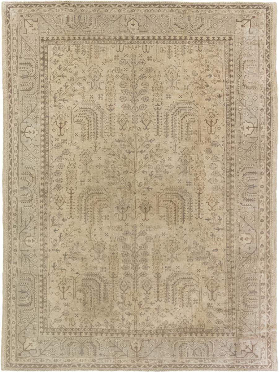  Oushak Antiguo 373x281 373x281, Alfombra persa Anudado a mano