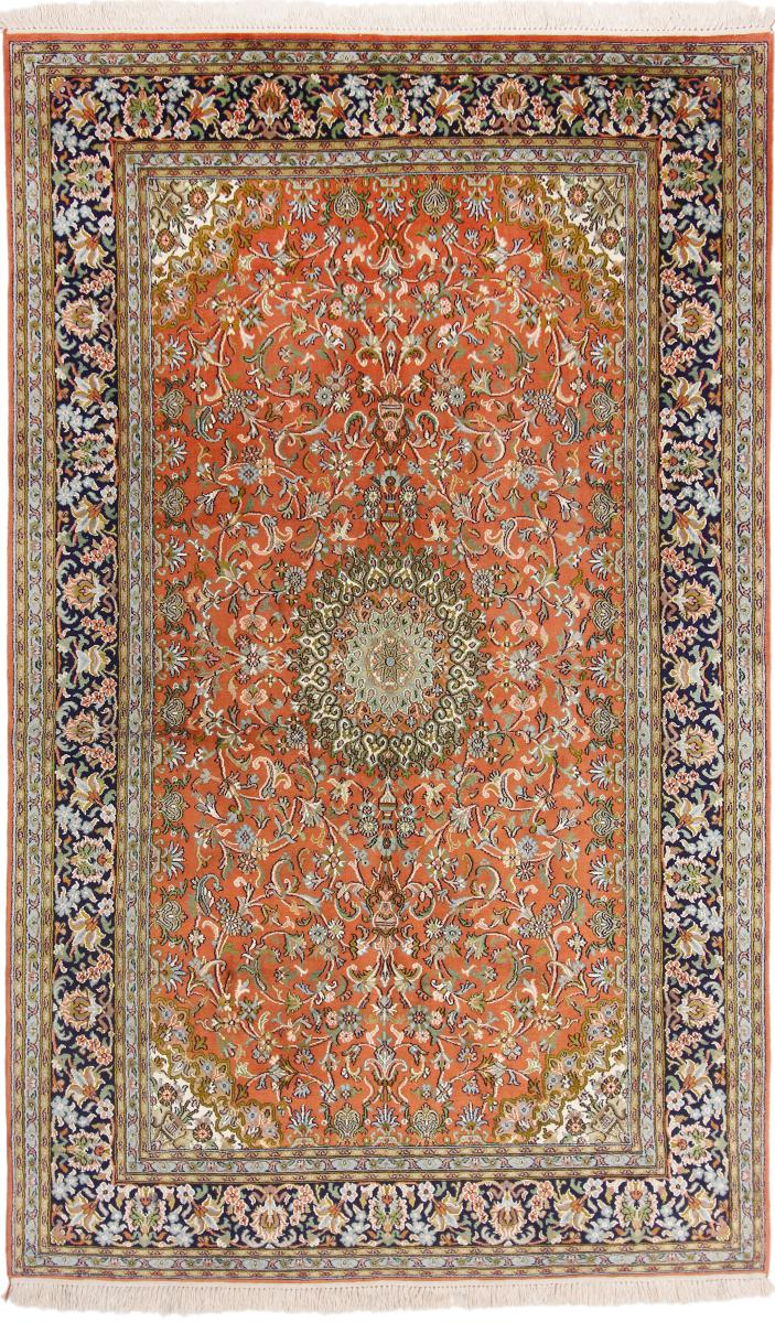 Tapete indiano Kashmir Seda 201x126 201x126, Tapete persa Atado à mão