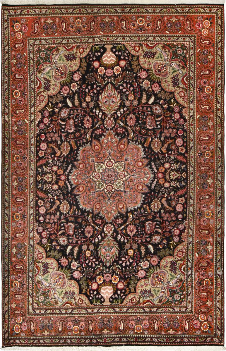 Tapete persa Tabriz 40Raj 306x201 306x201, Tapete persa Atado à mão