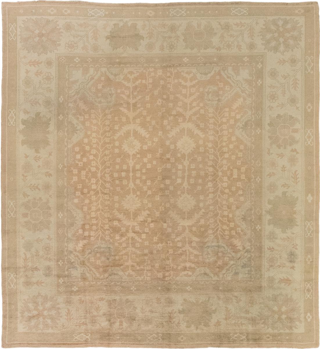 Kiinalainen matto Oushak Antiikki 336x309 336x309, Persialainen matto Solmittu käsin