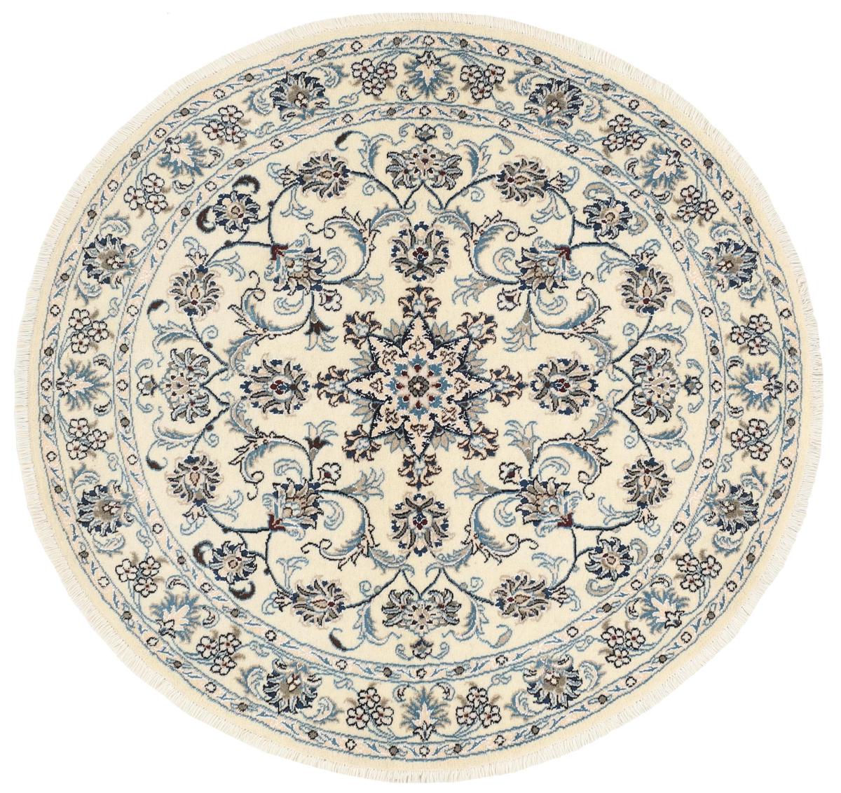 Persian Rug Nain Kaschmar 144x144 144x144, Persian Rug Knotted by hand