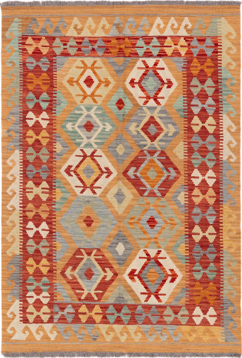 Αφγανικό χαλί Κιλίμ Afghan 149x103 149x103, Περσικό χαλί Χειροποίητο υφαντό