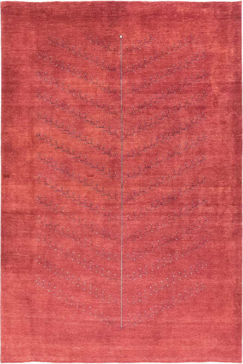 Persian Rug Persian Gabbeh Loribaft 10'0"x6'8" 10'0"x6'8", Persian Rug Knotted by hand
