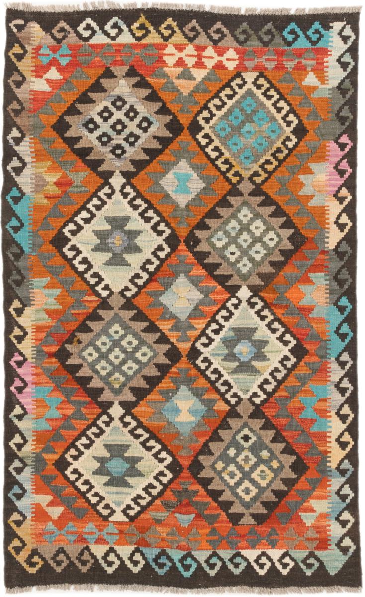 Tapete afegão Kilim Afegão 166x102 166x102, Tapete persa Tecido à mão