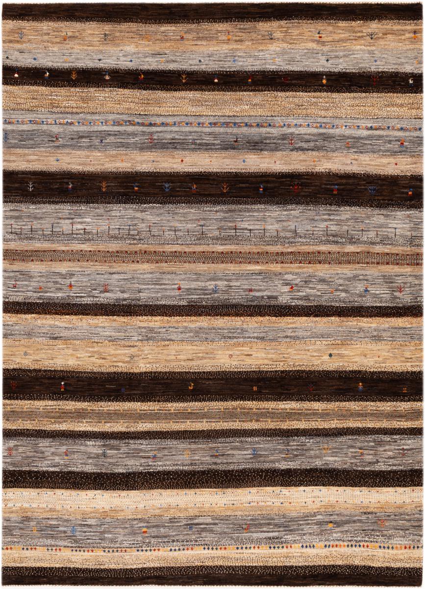 Persian Rug Persian Gabbeh Loribaft Nowbaft 287x207 287x207, Persian Rug Knotted by hand