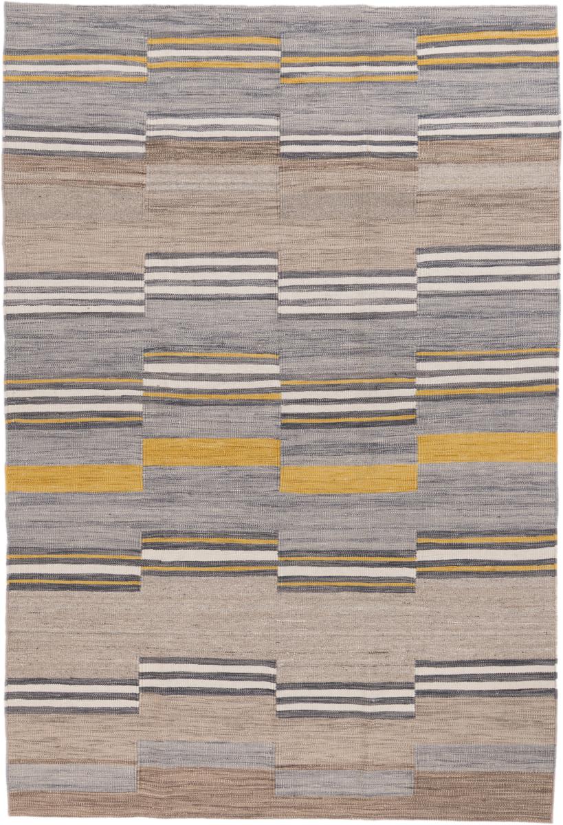 Afghanischer Teppich Kelim Afghan Design 226x157 226x157, Perserteppich Handgewebt