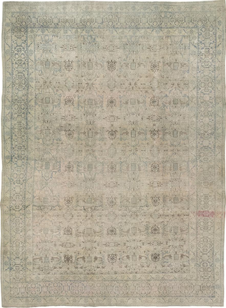 Alfombra persa Tabriz Antiguo Vintage 342x259 342x259, Alfombra persa Anudado a mano