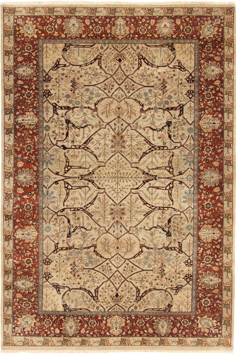 Tapete indiano Tabriz Haj Jalili 273x185 273x185, Tapete persa Atado à mão