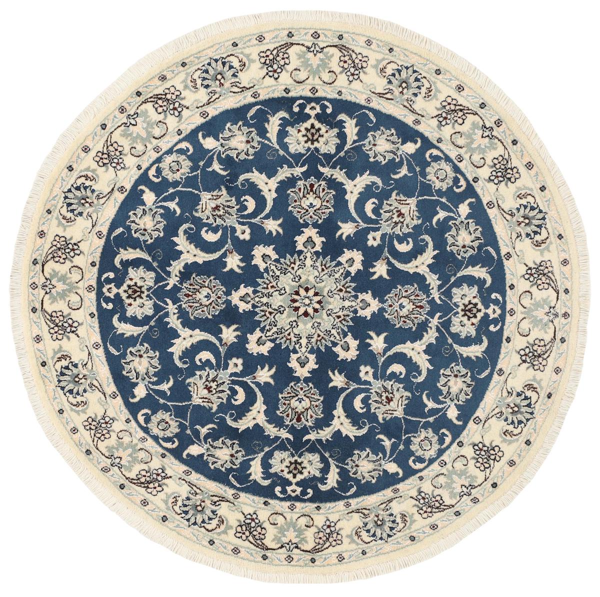 Perserteppich Nain Kaschmar 4'9"x4'9" 4'9"x4'9", Perserteppich Handgeknüpft