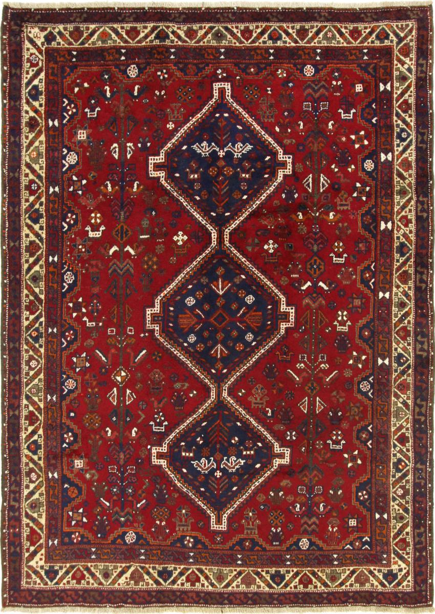 Alfombra persa Ghashghai 290x206 290x206, Alfombra persa Anudado a mano