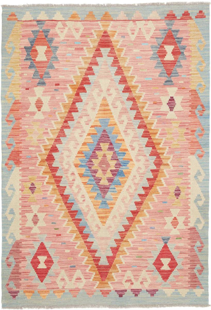 Afghansk tæppe Kelim Afghan 158x110 158x110, Persisk tæppe Håndvævet