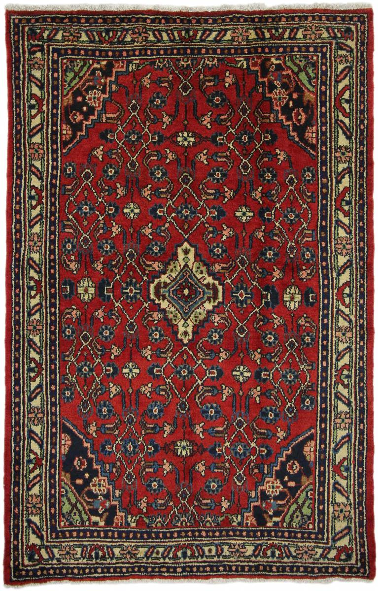 Persialainen matto Hamadan 207x136 207x136, Persialainen matto Solmittu käsin