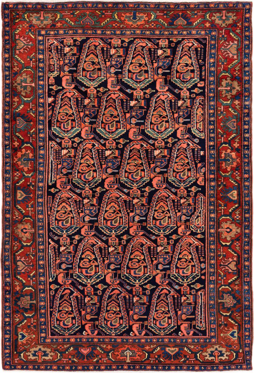 Perserteppich Malayer Antik 200x137 200x137, Perserteppich Handgeknüpft