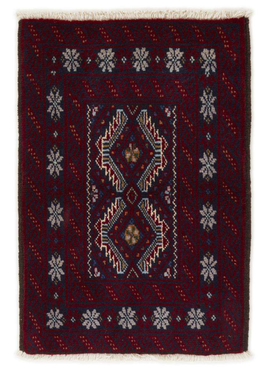 Tapis persan Baloutche 89x60 89x60, Tapis persan Noué à la main
