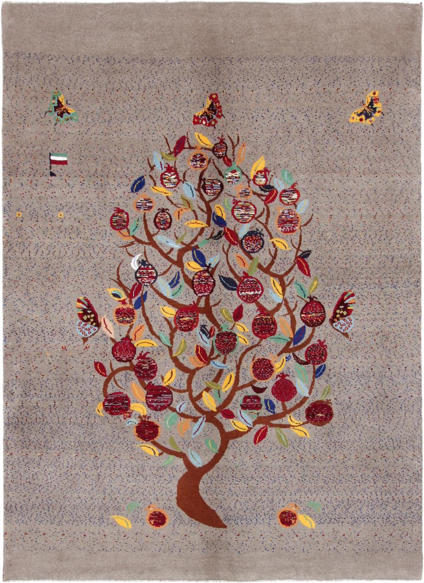 Perzsa szőnyeg Perzsa Gabbeh Loribaft Nature 7'7"x5'6" 7'7"x5'6", Perzsa szőnyeg Kézzel csomózva