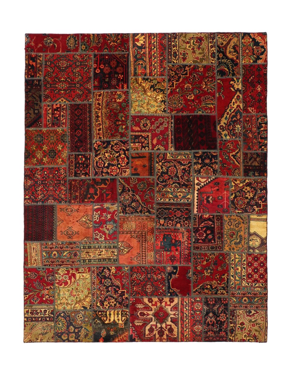 Persian rug Patchwork 249x196 249x196, Persian rug Hand-knotted