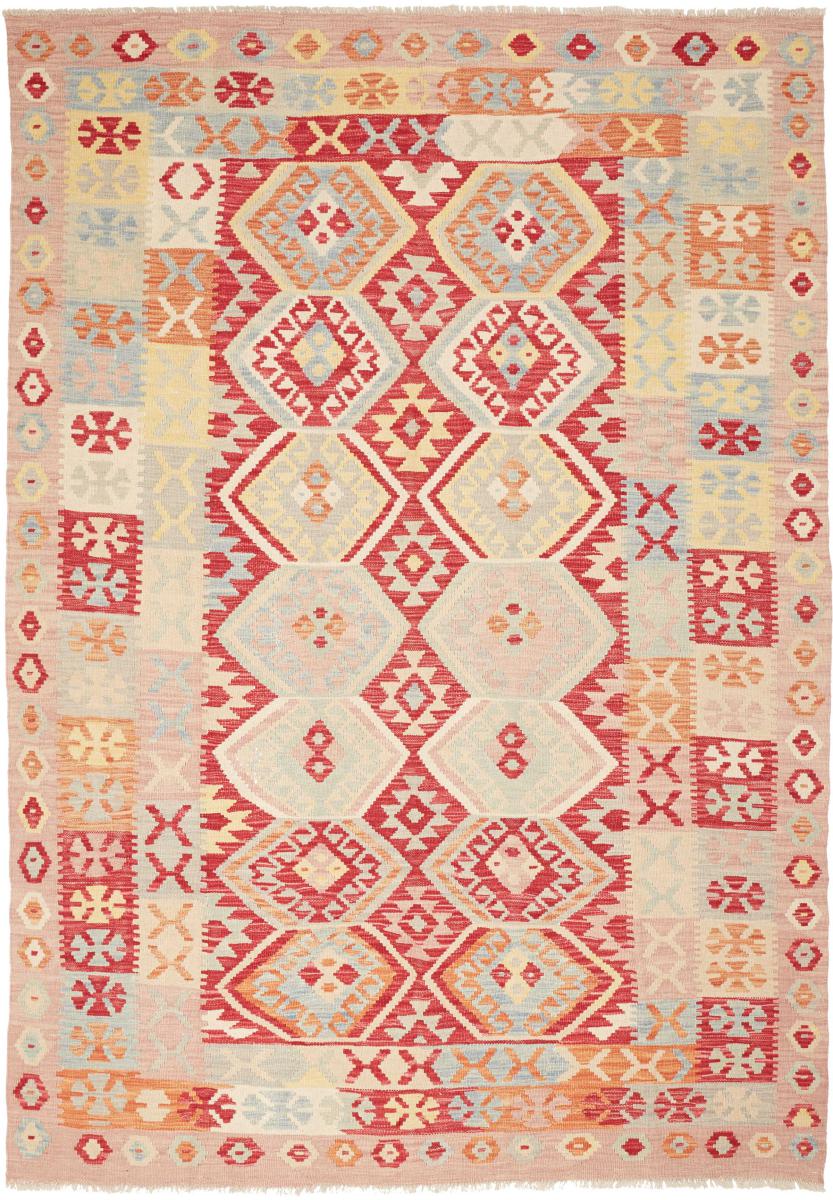 Afghaans tapijt Kilim Afghan 247x173 247x173, Perzisch tapijt Handgeweven