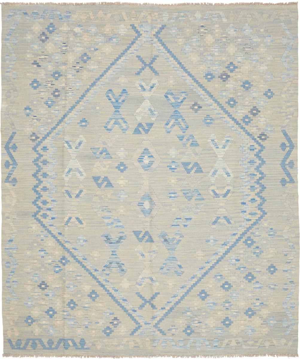 Αφγανικό χαλί Κιλίμ Afghan 199x165 199x165, Περσικό χαλί Οι κόμποι έγιναν με το χέρι