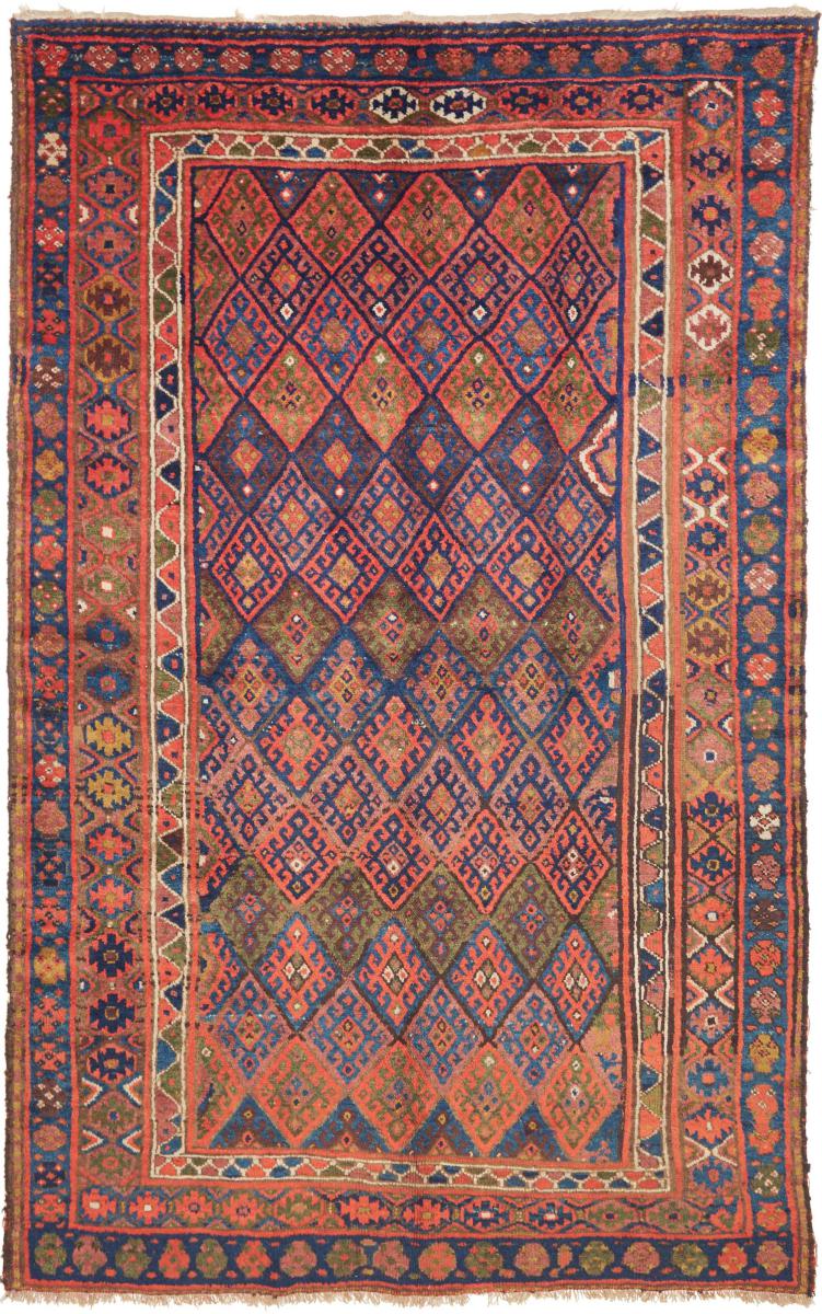 Persian Rug Lori Antique 8'9"x5'3" 8'9"x5'3", Persian Rug Knotted by hand
