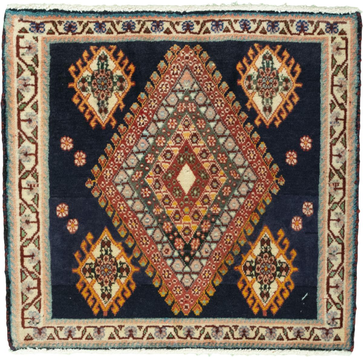 Persian Rug Shiraz 58x61 58x61, Persian Rug Knotted by hand