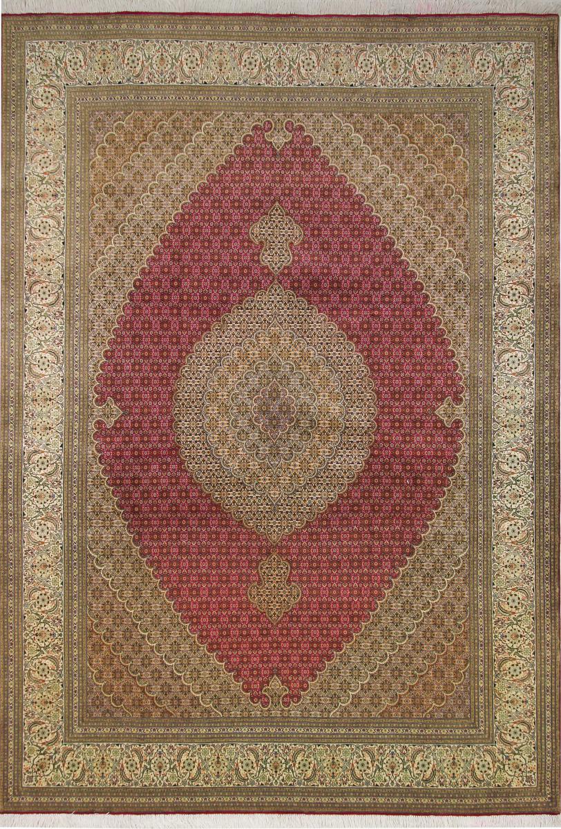 Tapete persa Tabriz 361x249 361x249, Tapete persa Atado à mão