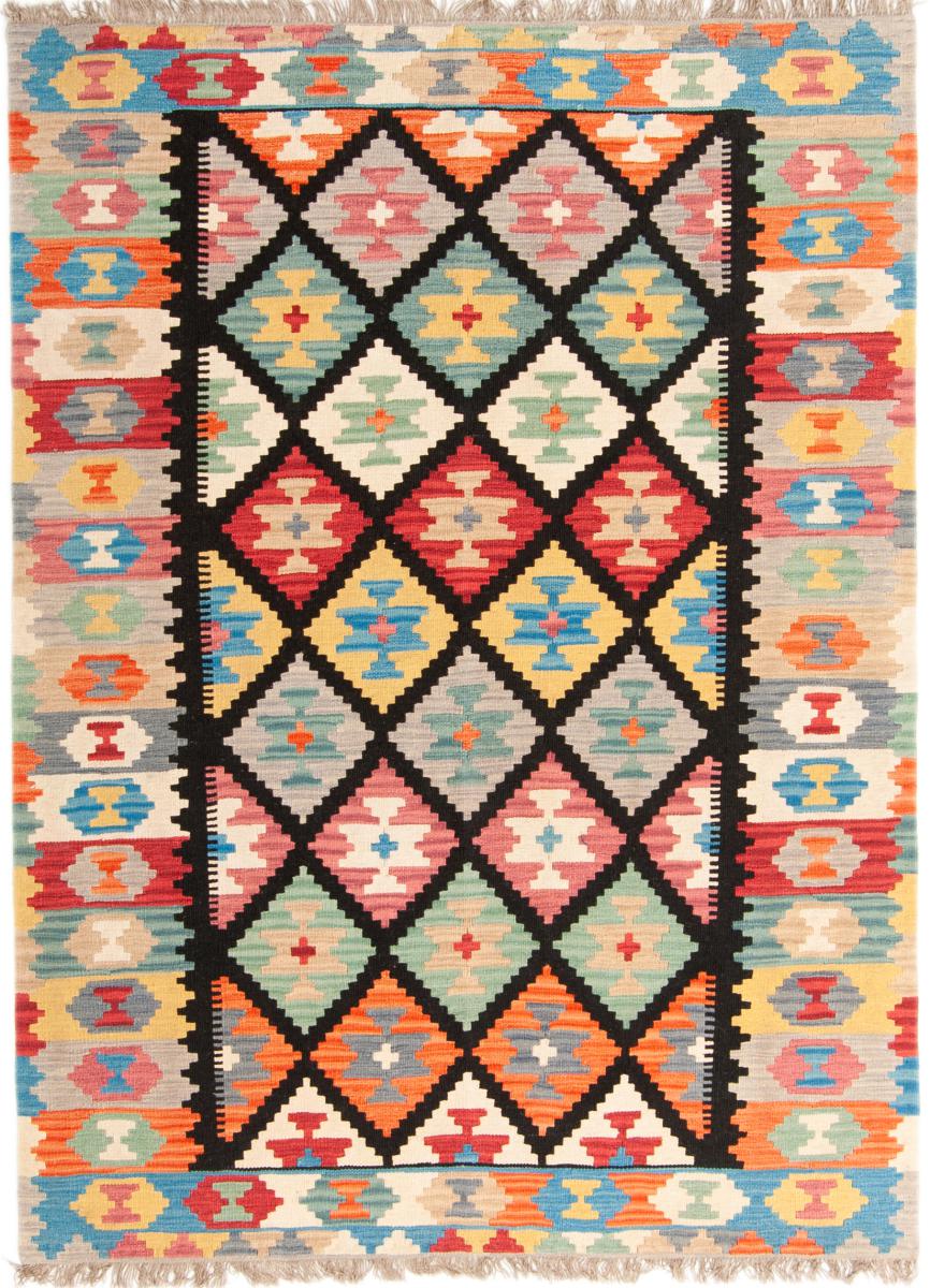 Tapete persa Kilim Fars 235x172 235x172, Tapete persa Tecido à mão