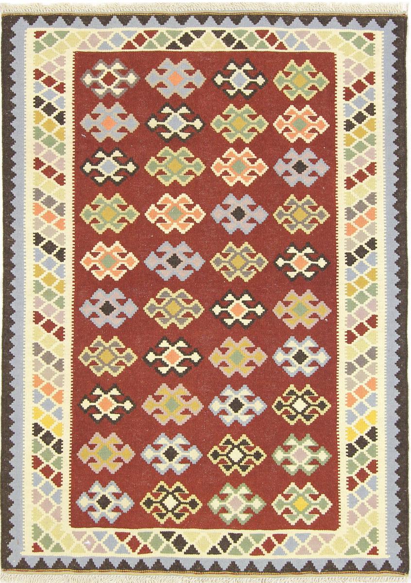 Perzsa szőnyeg Kilim Fars 4'9"x3'5" 4'9"x3'5", Perzsa szőnyeg szőttesek