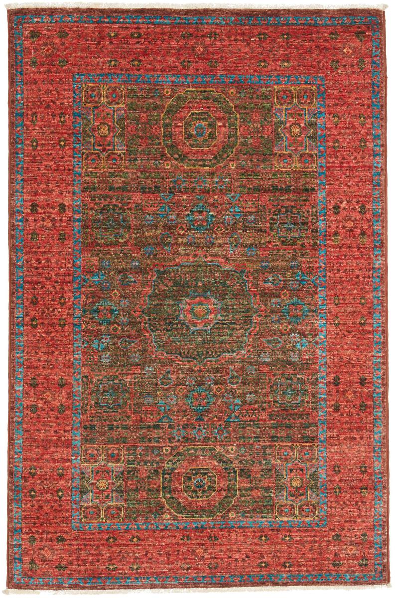 Pakistaans tapijt Mamluk 124x82 124x82, Perzisch tapijt Handgeknoopte