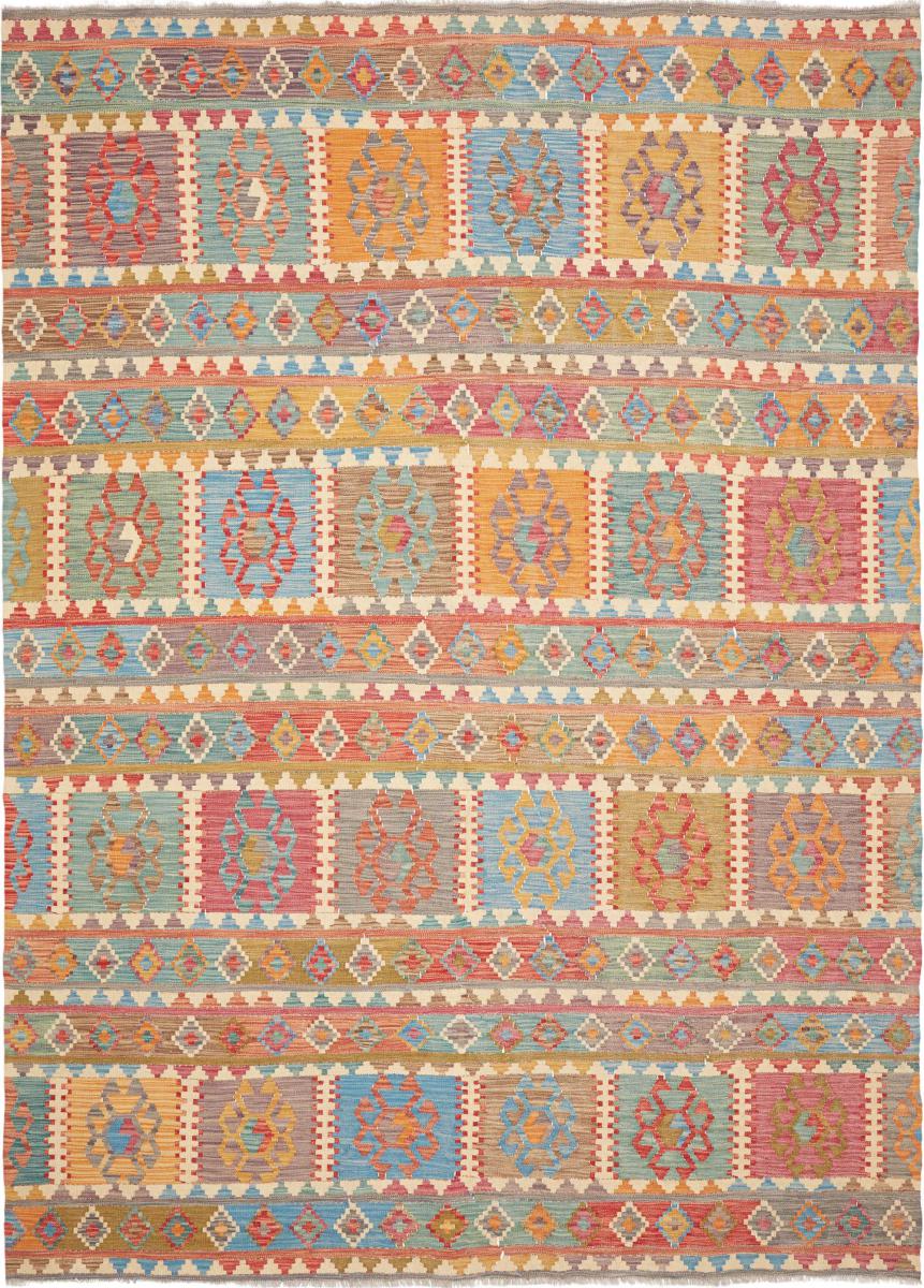 Afghanischer Teppich Kelim Afghan 293x212 293x212, Perserteppich Handgewebt