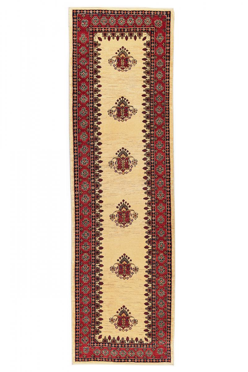 Persian Rug Persian Gabbeh Loribaft 9'3"x2'9" 9'3"x2'9", Persian Rug Knotted by hand