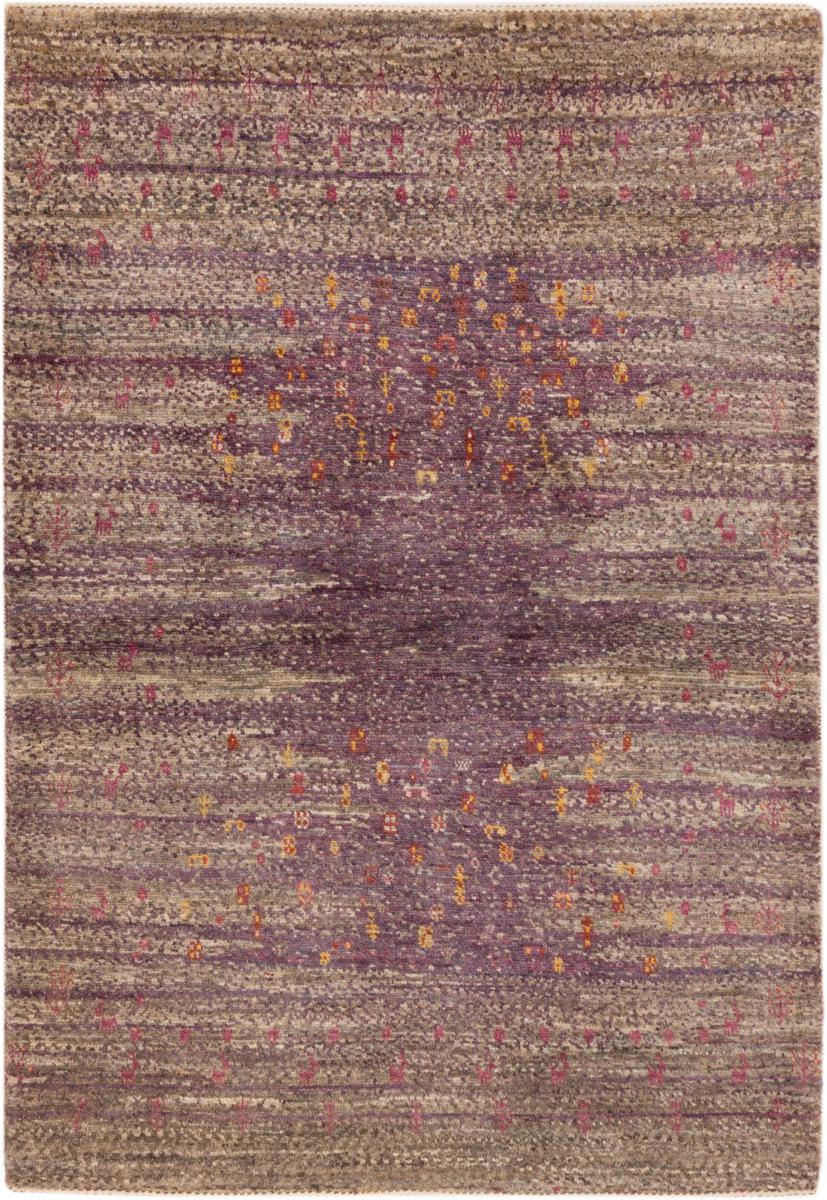 Tappeto persiano Persia Gabbeh Loribaft Nowbaft 155x108 155x108, Tappeto persiano Annodato a mano