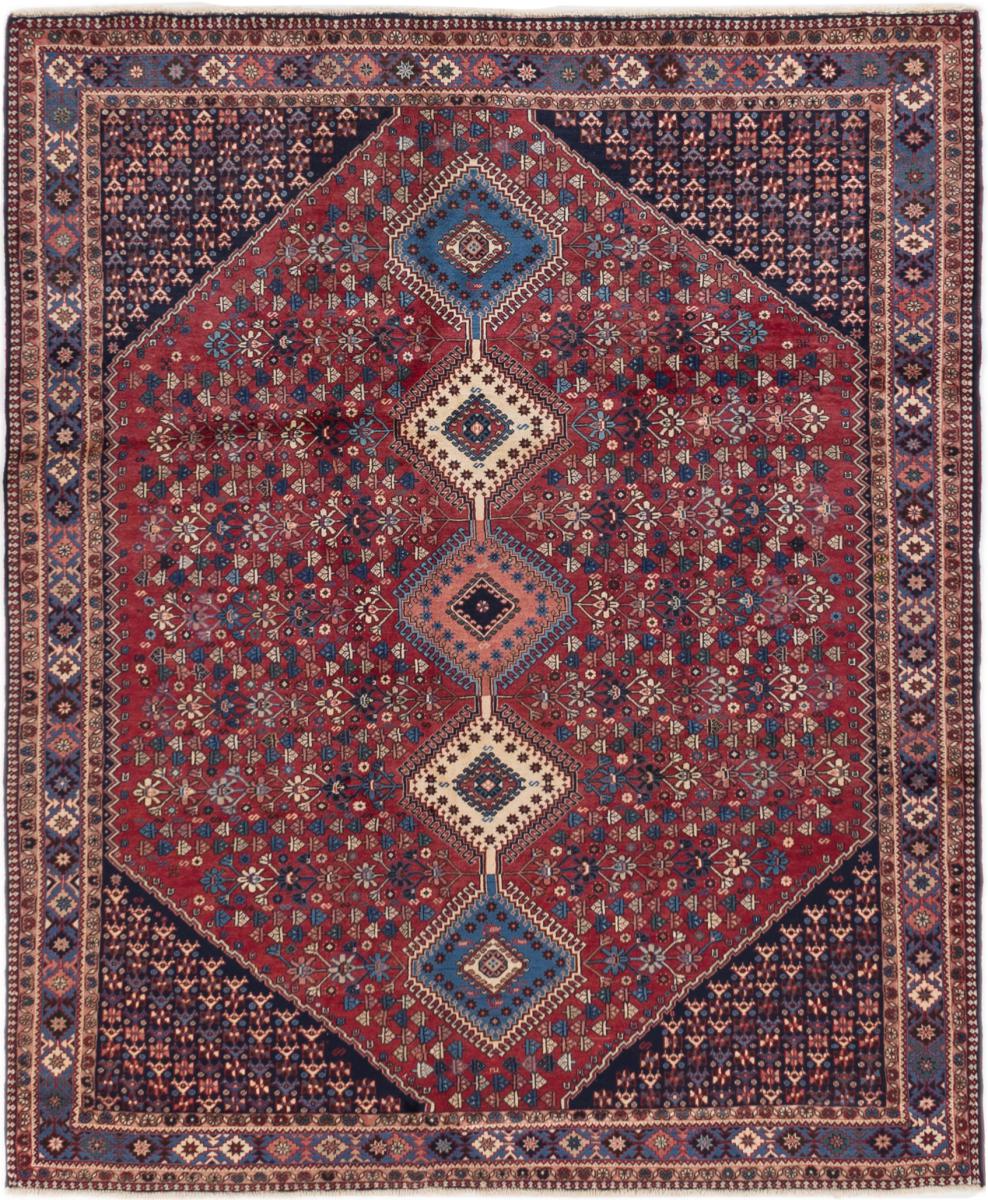 Persialainen matto Yalameh 246x200 246x200, Persialainen matto Solmittu käsin