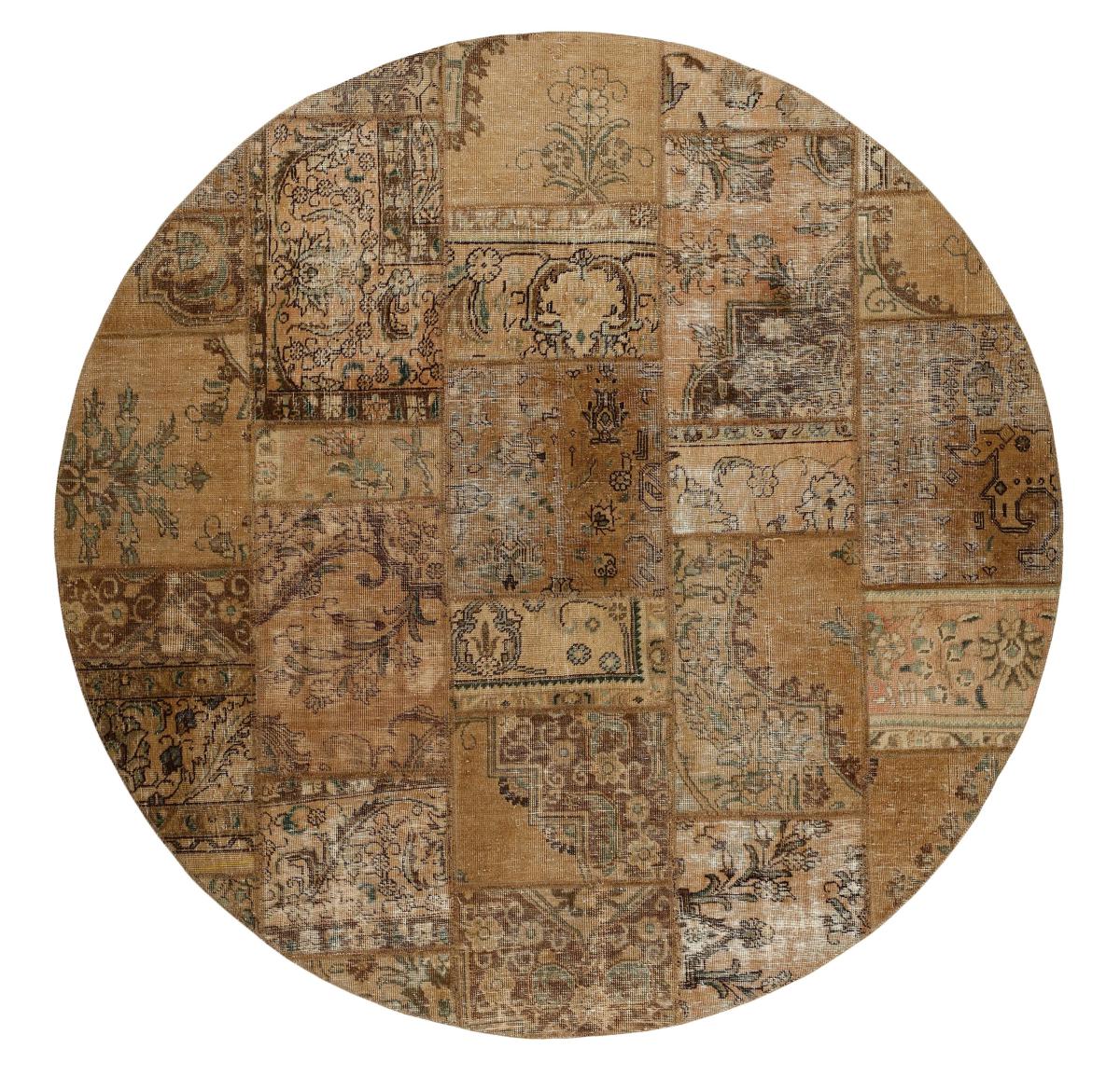 Dywan perski Patchwork 201x201 201x201, Dywan perski Ręcznie tkane