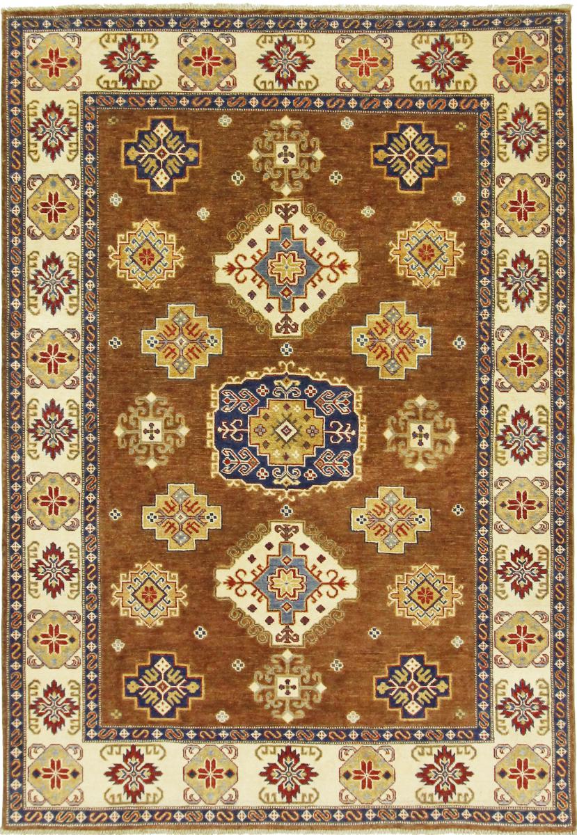 Afghaans tapijt Kazak 241x171 241x171, Perzisch tapijt Handgeknoopte