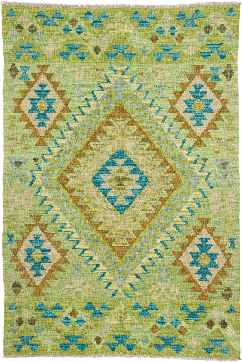 Tapis afghan Kilim Afghan 146x102 146x102, Tapis persan Tissé à la main