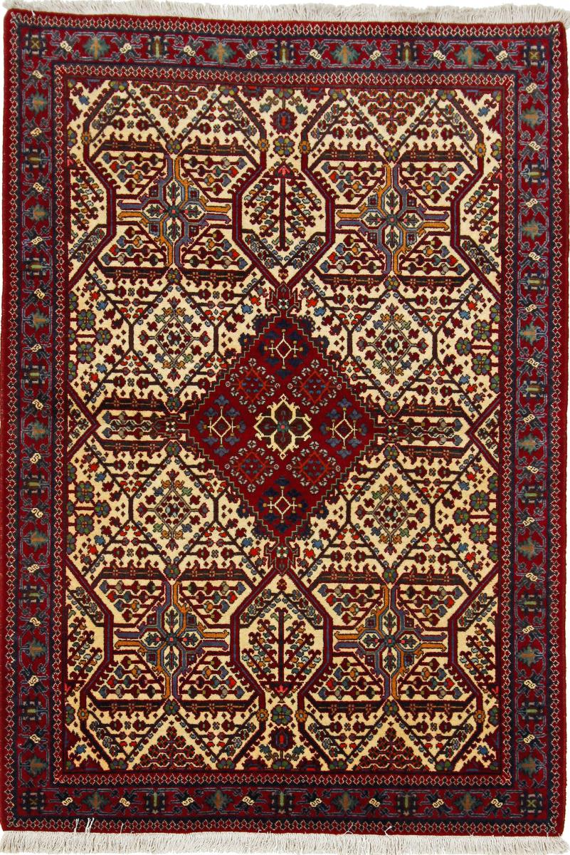 Tapete persa Khosroabad 160x111 160x111, Tapete persa Atado à mão