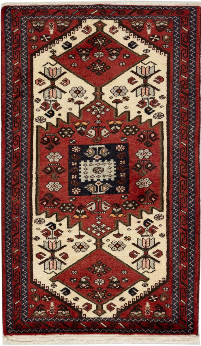 Perzisch tapijt Khamseh 129x79 129x79, Perzisch tapijt Handgeknoopte